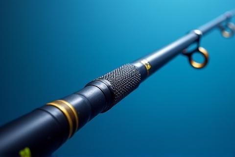 高性能カーボンスチール製釣竿