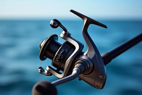 精密加工されたアルミニウム製ベイトキャスティングリール